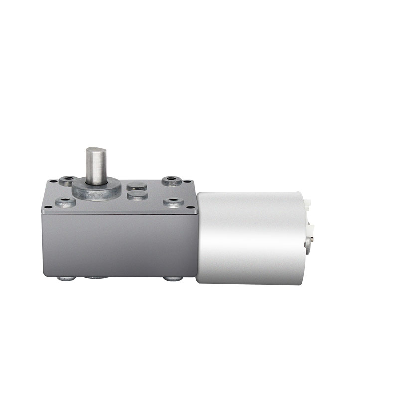 Mini 90 Degree 32mm Shaft 24V Micro Worm Gearbox Motor